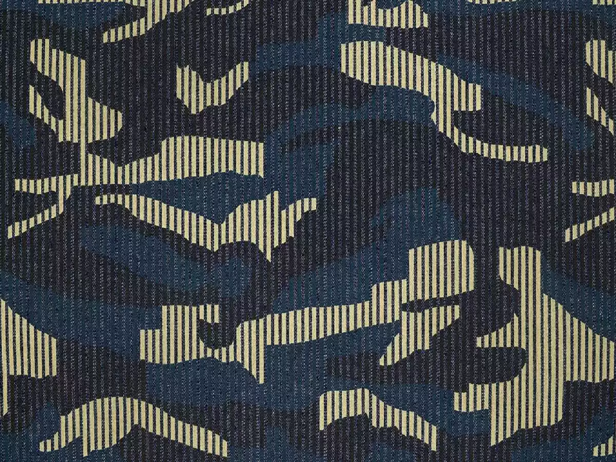 Camouflage Design in Color Printing - ZEVA DENIM