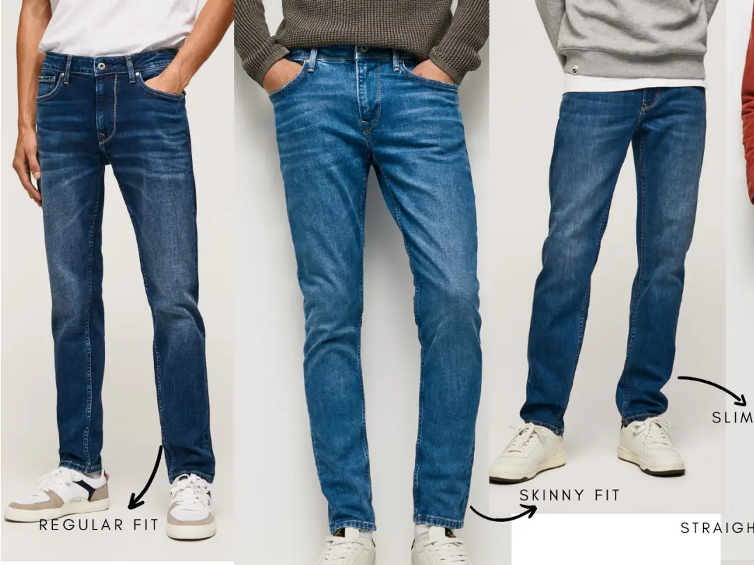 Stretch Cotton Denim Jeans
