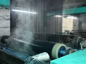 Rope dyeing denim fabric factory