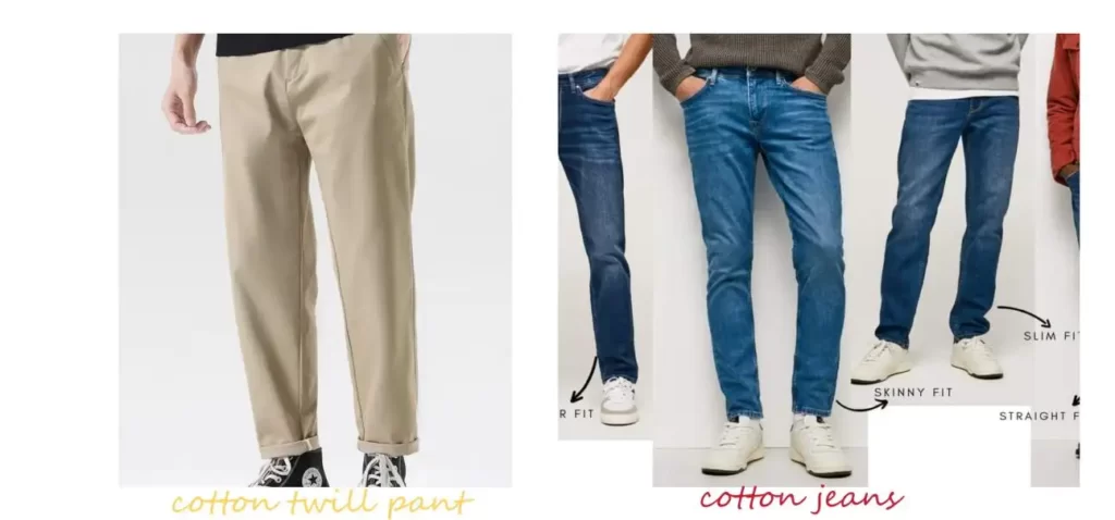 Difference Between Cotton Jeans and Denim Jeans | Difference Between